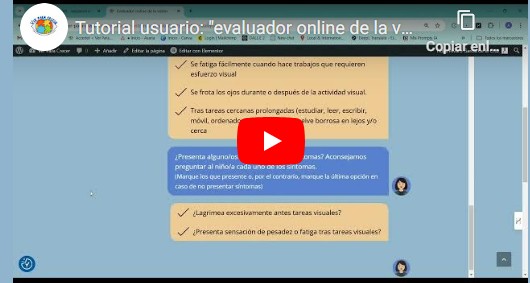 Evaluador online de la vision