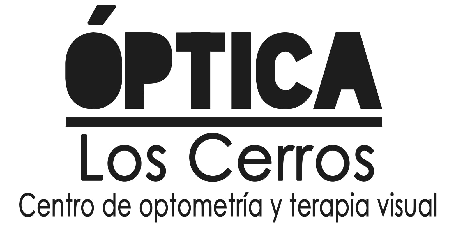 logo óptica los cerros