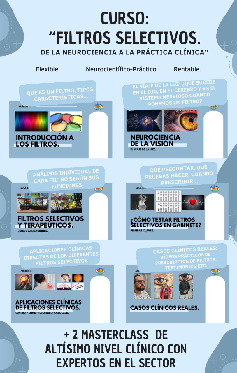 Temario curso filtro selectivos